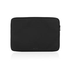 Vue Pochette pour ordinateur 15,6" en rPET AWARE™ Armond de couleur noir| Krokrodeal
