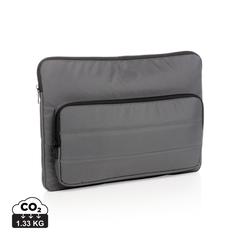 Vue Housse pour ordinateur 15,6" Impact en rPET AWARE™ de couleur gris| Krokrodeal