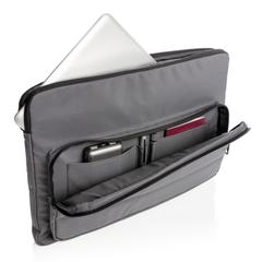 Vue Housse pour ordinateur 15,6" Impact en rPET AWARE™ de couleur gris| Krokrodeal