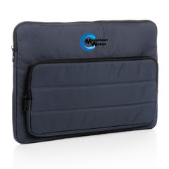 Vue Housse pour ordinateur 15,6" Impact en rPET AWARE™ de couleur bleu| Krokrodeal