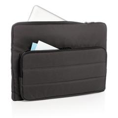 Vue Housse pour ordinateur 15,6" Impact en rPET AWARE™ de couleur noir| Krokrodeal