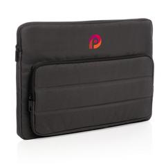 Vue Housse pour ordinateur 15,6" Impact en rPET AWARE™ de couleur noir| Krokrodeal