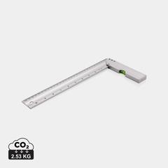 Vue Règle 30cm avec niveau de couleur gris| Krokrodeal