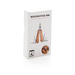 Vue Mini-outil multifonctions Wood de couleur marron| Krokrodeal