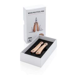 Vue Mini-outil multifonctions Wood de couleur marron| Krokrodeal