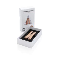 Vue Mini-outil multifonctions Wood de couleur marron| Krokrodeal