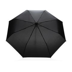Vue Mini parapluie 20.5" en rPET 190T Impact AWARE™ de couleur bleu| Krokrodeal
