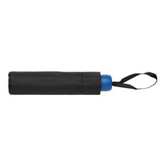 Vue Mini parapluie 20.5" en rPET 190T Impact AWARE™ de couleur bleu| Krokrodeal