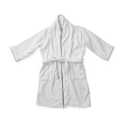 Vue VINGA Peignoir Harper L/XL de couleur blanc| Krokrodeal