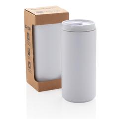 Vue Canette PLA de couleur blanc| Krokrodeal