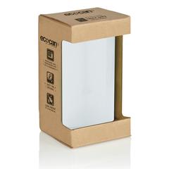 Vue Canette PLA de couleur blanc| Krokrodeal