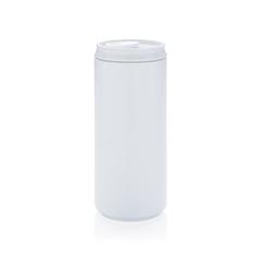 Vue Canette PLA de couleur blanc| Krokrodeal