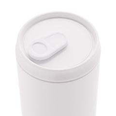 Vue Canette PLA de couleur blanc| Krokrodeal