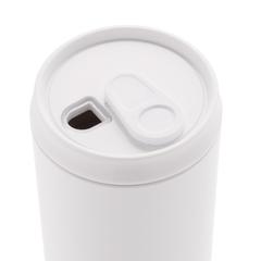 Vue Canette PLA de couleur blanc| Krokrodeal