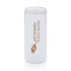 Vue Canette PLA de couleur blanc| Krokrodeal