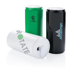 Vue Canette PLA de couleur noir| Krokrodeal