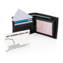 Vue Bouclier anti RFID avec puce de brouillage de couleur blanc| Krokrodeal