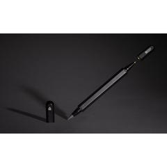 Vue Stylo à double pointe en aluminium RCS Swiss Peak Storm de couleur noir| Krokrodeal