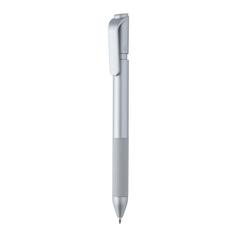 Vue Stylo TwistLock en ABS recyclé certifié GRS de couleur gris| Krokrodeal