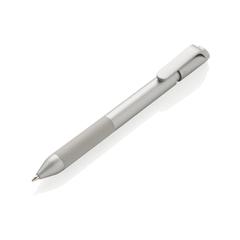 Vue Stylo TwistLock en ABS recyclé certifié GRS de couleur gris| Krokrodeal