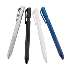 Vue Stylo TwistLock en ABS recyclé certifié GRS de couleur gris| Krokrodeal