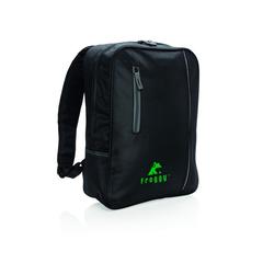 Vue Sac à dos The City de couleur noir| Krokrodeal