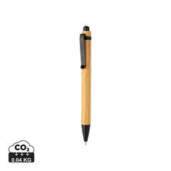 Stylo à bille en bambou publicitaire pas cher