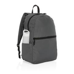 Vue Sac à dos en rPET Impact AWARE™ de couleur gris| Krokrodeal