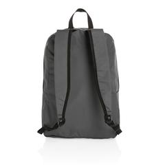 Vue Sac à dos en rPET Impact AWARE™ de couleur gris| Krokrodeal