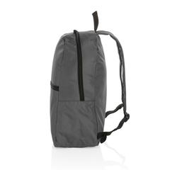 Vue Sac à dos en rPET Impact AWARE™ de couleur gris| Krokrodeal