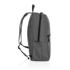 Vue Sac à dos en rPET Impact AWARE™ de couleur gris| Krokrodeal