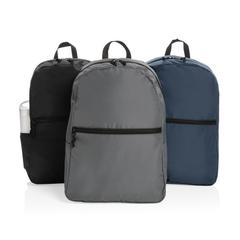 Vue Sac à dos en rPET Impact AWARE™ de couleur gris| Krokrodeal