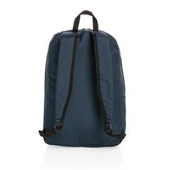 Vue Sac à dos en rPET Impact AWARE™ de couleur bleu| Krokrodeal