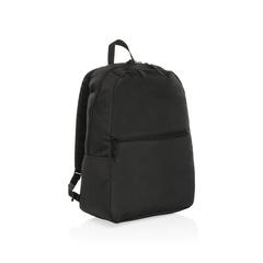 Vue Sac à dos en rPET Impact AWARE™ de couleur noir| Krokrodeal