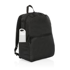 Vue Sac à dos en rPET Impact AWARE™ de couleur noir| Krokrodeal