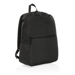 Vue Sac à dos en rPET Impact AWARE™ de couleur noir| Krokrodeal