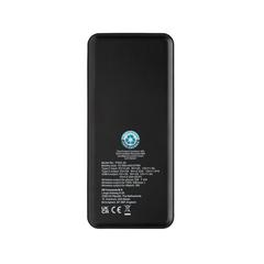 Vue Powerbank 3 en 1 10.000mAh en plastique RCS Fenwick de couleur noir| Krokrodeal