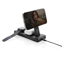 Vue Powerbank 3 en 1 10.000mAh en plastique RCS Fenwick de couleur noir| Krokrodeal
