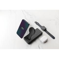 Vue Powerbank 3 en 1 10.000mAh en plastique RCS Fenwick de couleur noir| Krokrodeal