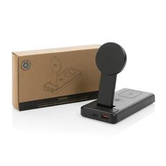 Vue Powerbank 3 en 1 10.000mAh en plastique RCS Fenwick de couleur noir| Krokrodeal