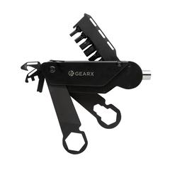 Vue Outil pour vélo Gear X de couleur noir| Krokrodeal