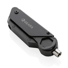 Vue Outil pour vélo Gear X de couleur noir| Krokrodeal