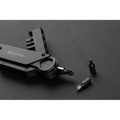 Vue Outil pour vélo Gear X de couleur noir| Krokrodeal