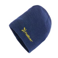 Vue Bonnet classique en laine Polylana® Impact AWARE™ de couleur bleu| Krokrodeal