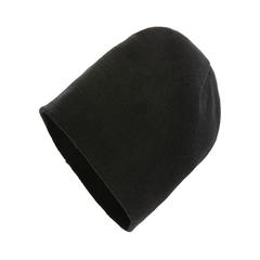Vue Bonnet classique en laine Polylana® Impact AWARE™ de couleur noir| Krokrodeal