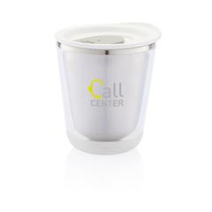 Vue Tasse de bureau Dia de couleur blanc| Krokrodeal