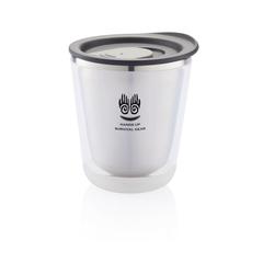 Vue Tasse de bureau Dia de couleur gris| Krokrodeal