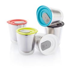Vue Tasse de bureau Dia de couleur gris| Krokrodeal