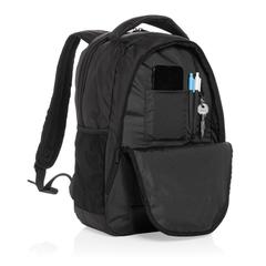 Vue Sac à dos ordinateur portable 15,6" Impact AWARE™ Boardroom de couleur noir| Krokrodeal