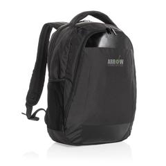 Vue Sac à dos ordinateur portable 15,6" Impact AWARE™ Boardroom de couleur noir| Krokrodeal